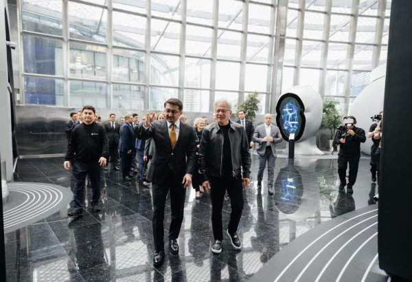 NVIDIA’s CEO says Kazakhstan can launch startups, reshape sectors