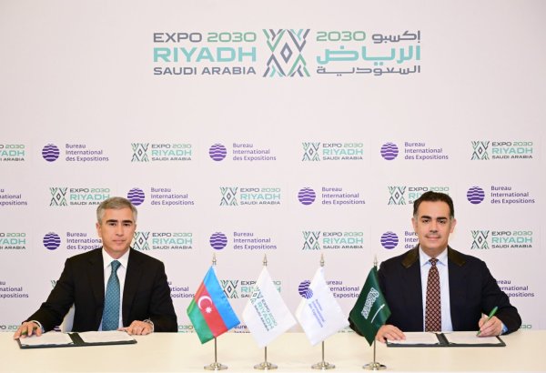Azerbaijan signs agreement to participate in Expo 2030 Riyadh (PHOTO)