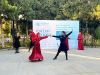 Azerbaijan represented by special exhibition stand at UN day event In Ashgabat (PHOTO)