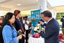 Azerbaijan represented by special exhibition stand at UN day event In Ashgabat (PHOTO)