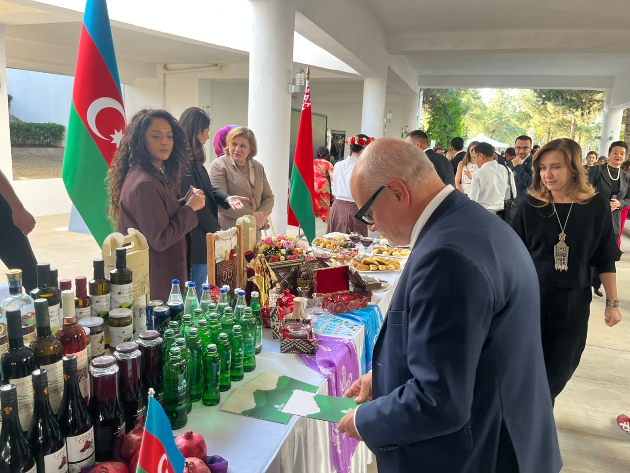 Azerbaijan represented by special exhibition stand at UN day event In Ashgabat (PHOTO)