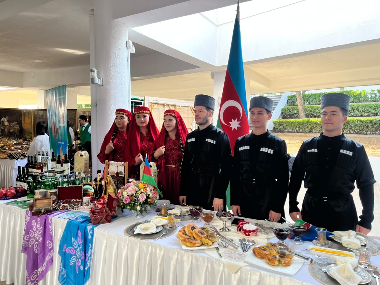 Azerbaijan represented by special exhibition stand at UN day event In Ashgabat (PHOTO)