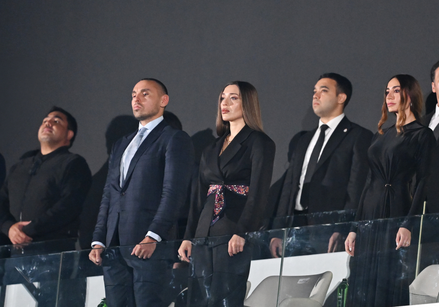 President Ilham Aliyev, First Lady Mehriban Aliyeva watch opening ceremony of FIFA U-15 World Cup and Festival (PHOTO)