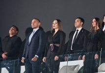 President Ilham Aliyev, First Lady Mehriban Aliyeva watch opening ceremony of FIFA U-15 World Cup and Festival (PHOTO)