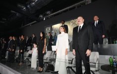 President Ilham Aliyev, First Lady Mehriban Aliyeva watch opening ceremony of FIFA U-15 World Cup and Festival (PHOTO)