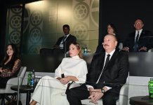 President Ilham Aliyev, First Lady Mehriban Aliyeva watch opening ceremony of FIFA U-15 World Cup and Festival (PHOTO)