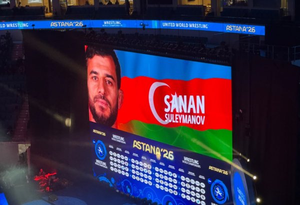 Azerbaijani wrestler wins gold at World Championships