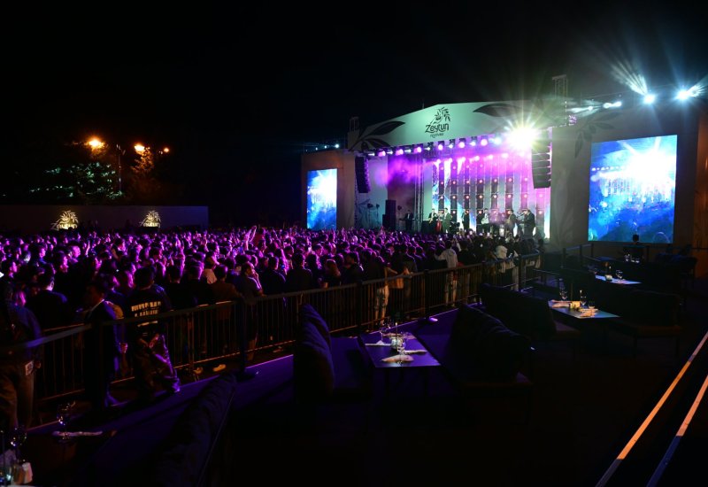 Pop stars take stage at Baku Olive Festival (PHOTO)