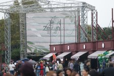 Olive Festival continues in Baku despite rainy weather (PHOTO)