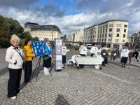 Another peaceful rally by Azerbaijani families of missing persons held in Brussels (PHOTO)