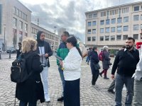 Another peaceful rally by Azerbaijani families of missing persons held in Brussels (PHOTO)