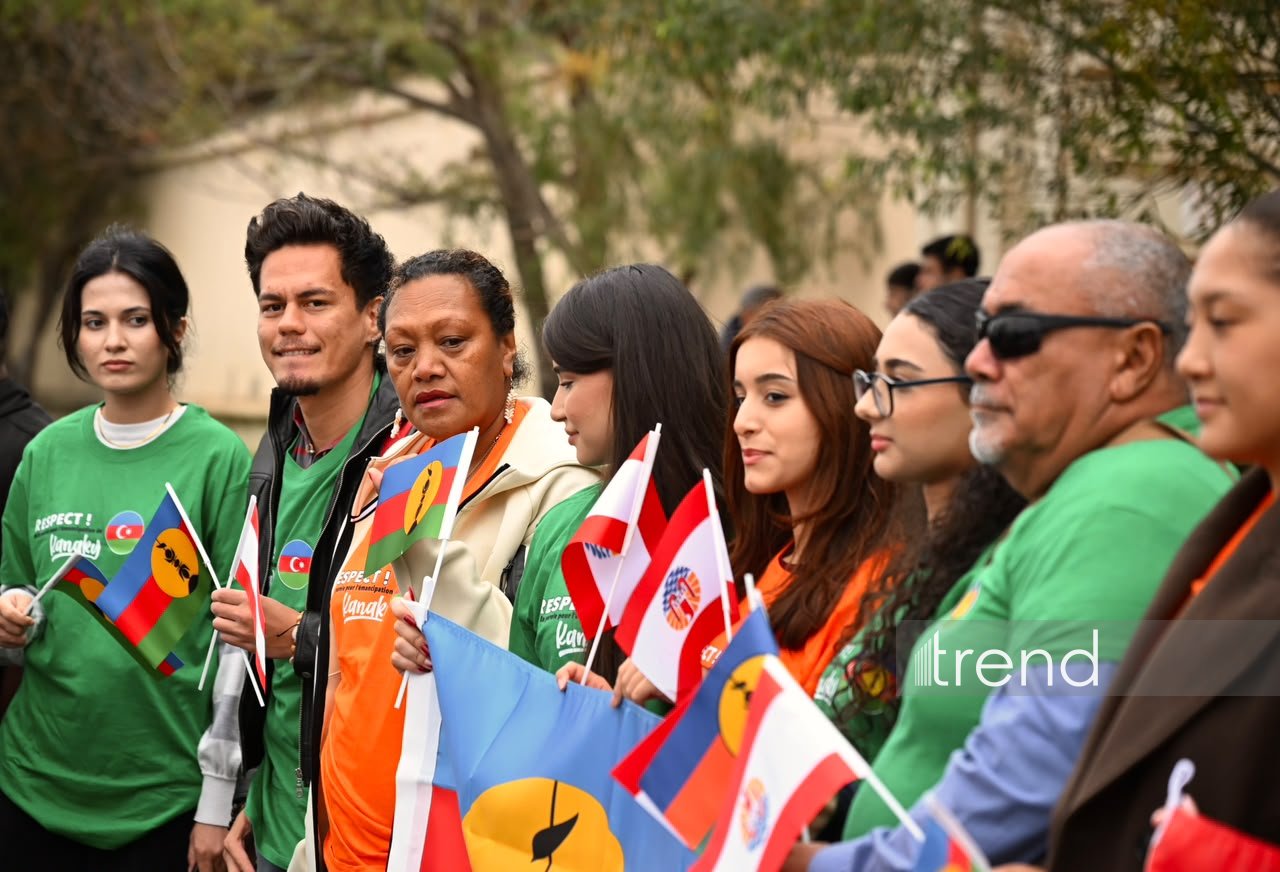 Baku holds rally in support of young footballers from Kanaky–New Caledonia and French Polynesia (PHOTO)