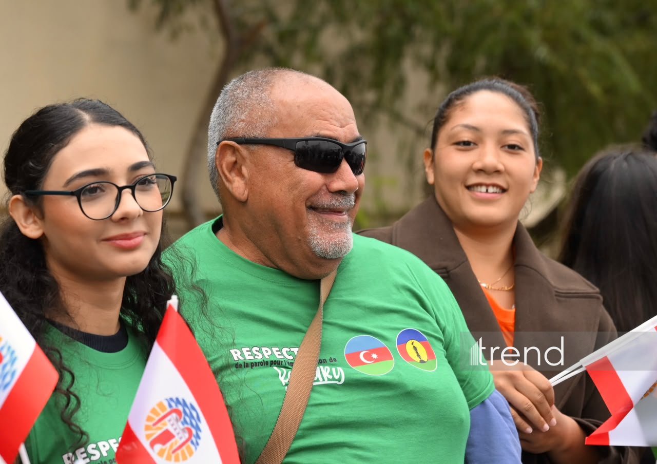 Baku holds rally in support of young footballers from Kanaky–New Caledonia and French Polynesia (PHOTO)