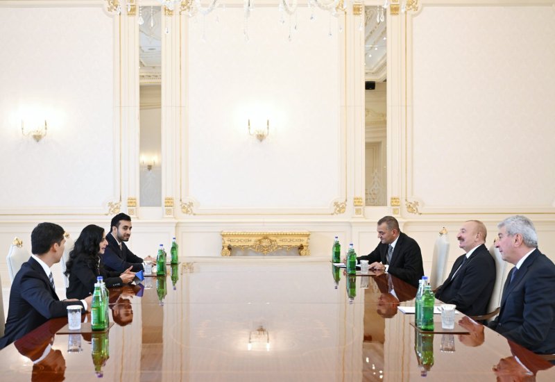 President Ilham Aliyev receives Secretary-General of World Tourism Organization (PHOTO/VIDEO)
