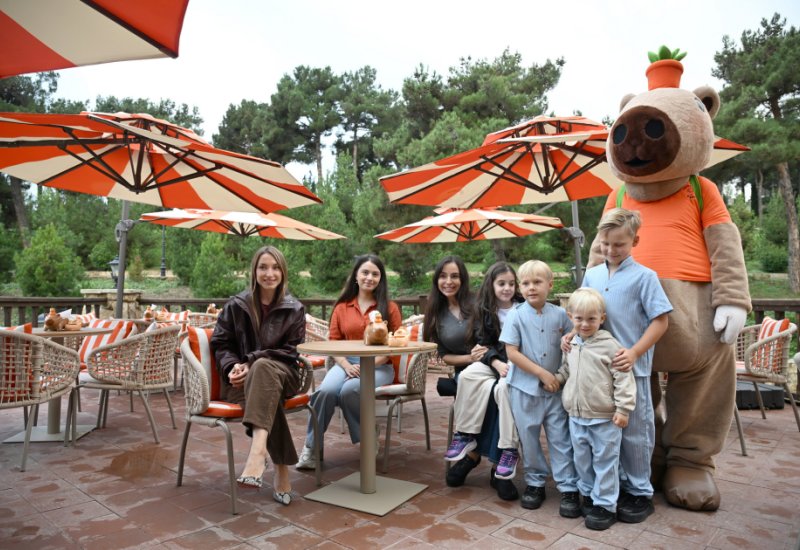 Leyla Aliyeva and Alena Aliyeva visit Capybara Azerbaijan farm in Shamakhi (PHOTO)