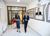 Leyla Aliyeva and Alena Aliyeva attend Khinisli nursery-kindergarten in Shamakhi city (PHOTO)