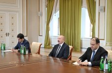 President of Azerbaijan Ilham Aliyev receives OIC Secretary-General (PHOTO)