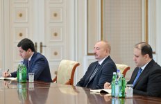 President of Azerbaijan Ilham Aliyev receives OIC Secretary-General (PHOTO)