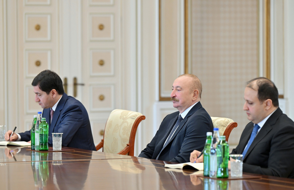 President of Azerbaijan Ilham Aliyev receives OIC Secretary-General (PHOTO)
