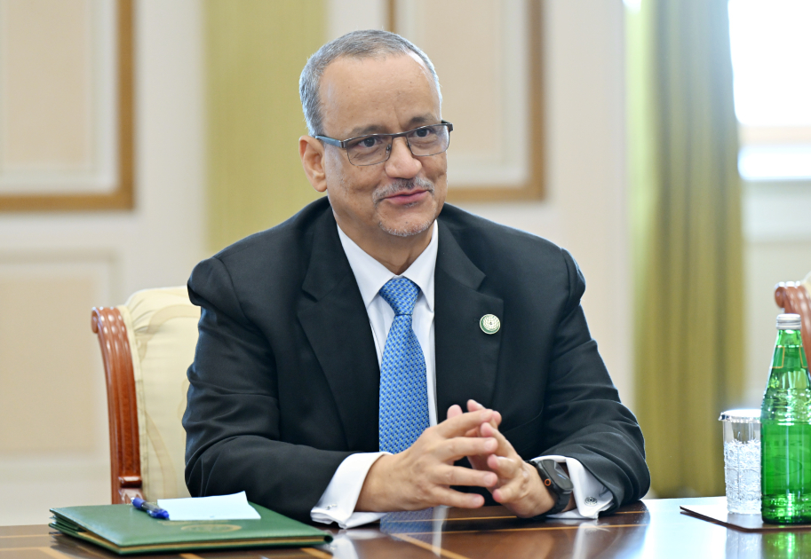 President of Azerbaijan Ilham Aliyev receives OIC Secretary-General (PHOTO)