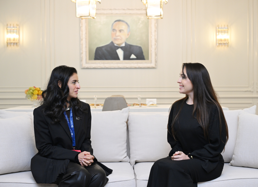 Heydar Aliyev Foundation VP Leyla Aliyeva meets with Secretary-General of UN Tourism (PHOTO)