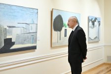 President Ilham Aliyev, First Lady Mehriban Aliyeva, and family members view retrospective exhibition “My Absheron: Plus” (PHOTO)