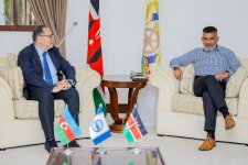 Azerbaijani delegation meets with Kenya's Mombasa governor (PHOTO)