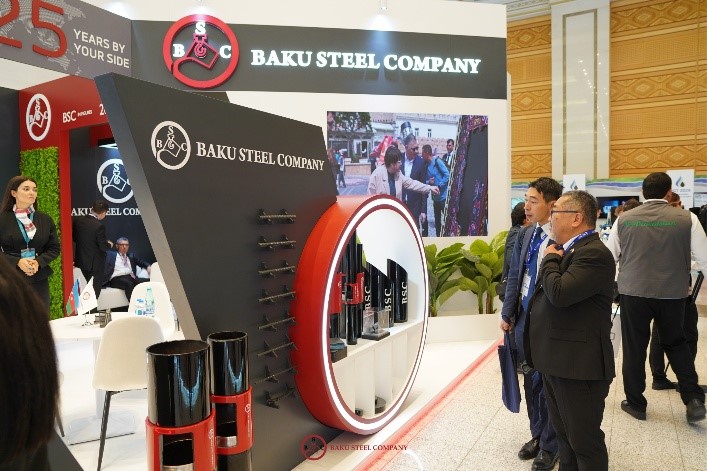 Baku Steel Company presented its product portfolio at an exhibition in Turkmenistan (PHOTO)