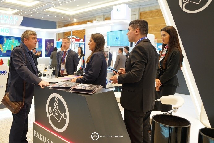 Baku Steel Company presented its product portfolio at an exhibition in Turkmenistan (PHOTO)
