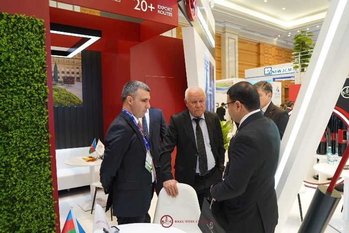 Baku Steel Company presented its product portfolio at an exhibition in Turkmenistan (PHOTO)