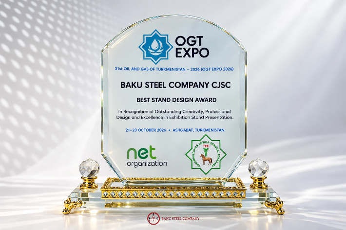 Baku Steel Company presented its product portfolio at an exhibition in Turkmenistan (PHOTO)