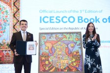 Heydar Aliyev Foundation VP Leyla Aliyeva attends presentation of 3rd edition of “Book of Peace” dedicated to Azerbaijan (PHOTO)