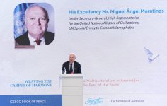 Heydar Aliyev Foundation VP Leyla Aliyeva attends presentation of 3rd edition of “Book of Peace” dedicated to Azerbaijan (PHOTO)