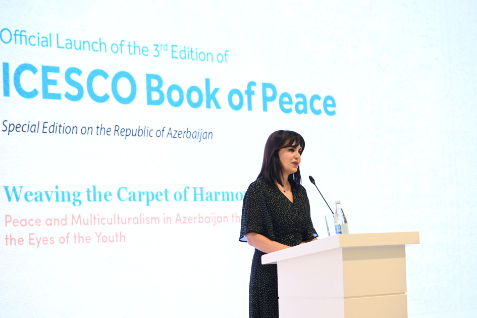 Heydar Aliyev Foundation VP Leyla Aliyeva attends presentation of 3rd edition of “Book of Peace” dedicated to Azerbaijan (PHOTO)