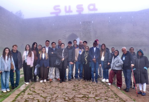 7th World Forum on Intercultural Dialogue participants visit Shusha and Aghdam (PHOTO)