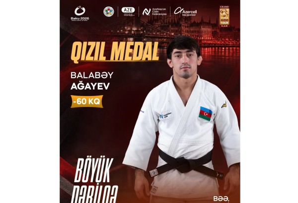 Another Azerbaijani judoka wins Grand Slam gold in Abu Dhabi