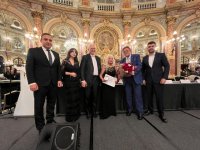Honored Artist Adila Aliyeva receives platinum medal in Paris (PHOTO)