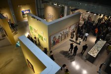 Leyla Aliyeva and Alena Aliyeva attend “ENGRAM” exhibition at Museum of Azerbaijani Painting (PHOTO)