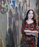 Leyla Aliyeva and Alena Aliyeva attend “ENGRAM” exhibition at Museum of Azerbaijani Painting (PHOTO)
