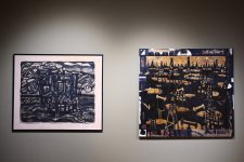 Leyla Aliyeva and Alena Aliyeva attend “ENGRAM” exhibition at Museum of Azerbaijani Painting (PHOTO)