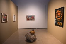 Leyla Aliyeva and Alena Aliyeva attend “ENGRAM” exhibition at Museum of Azerbaijani Painting (PHOTO)