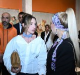 Leyla Aliyeva and Alena Aliyeva attend “ENGRAM” exhibition at Museum of Azerbaijani Painting (PHOTO)