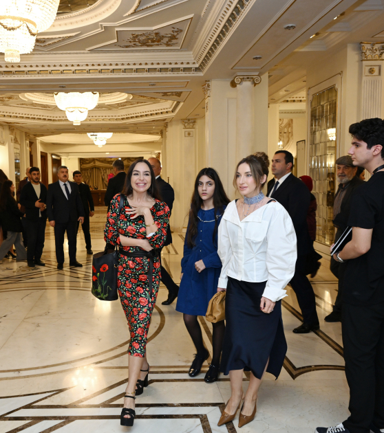 First Vice-President Mehriban Aliyeva attended performance of “The Seagull” (PHOTO)
