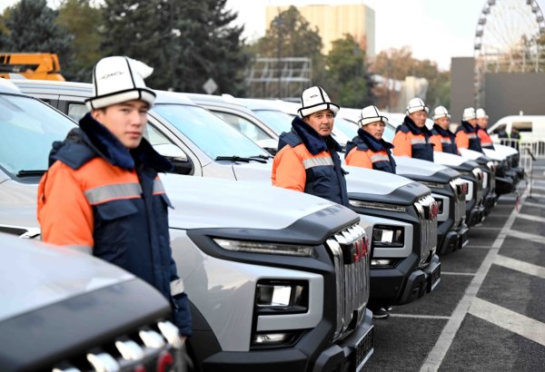 Kyrgyzstan's Transport Ministry receives over 50 new road machinery units