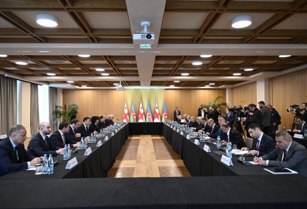Azerbaijan-Georgia Economic Cooperation Commission holds 11th meeting (PHOTO)