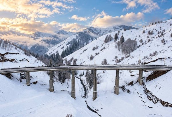 Kazakhstan opens 45-meter bridge, completes 28 km road reconstruction