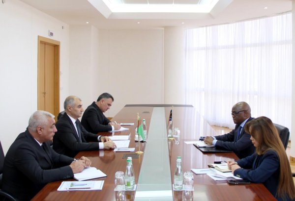 Turkmenistan, South Africa discuss strengthening political dialogue