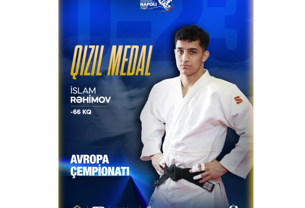 Azerbaijani judoka crowned European champion