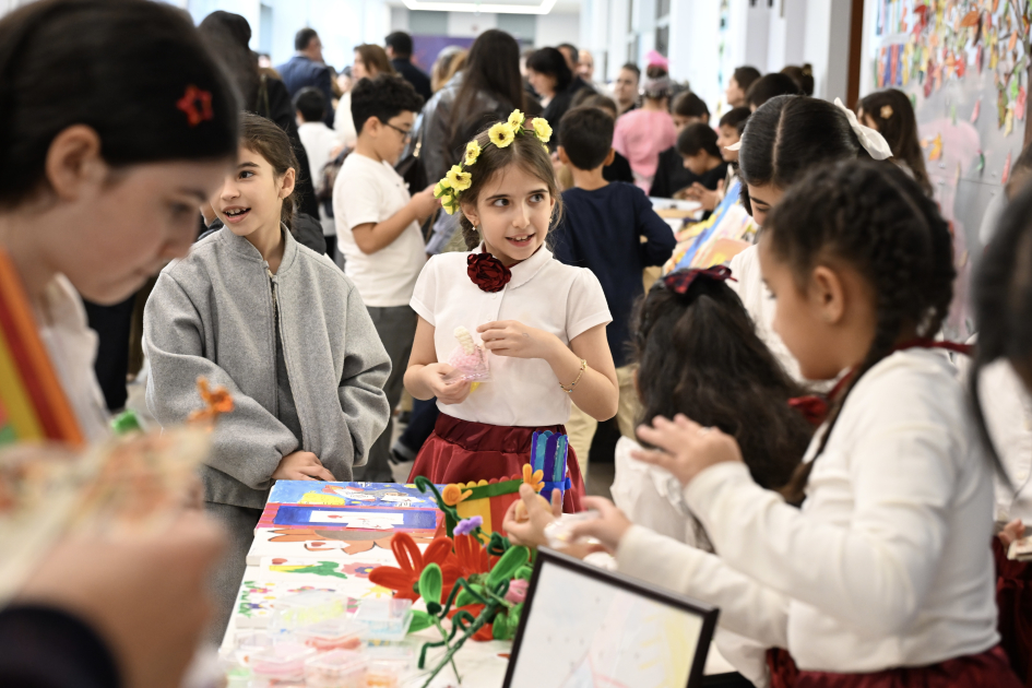 Heydar Aliyev Foundation VP Leyla Aliyeva attends traditional charity Autumn Festival – Harvest Day at ADA School (PHOTO)