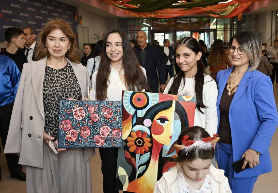 Heydar Aliyev Foundation VP Leyla Aliyeva attends traditional charity Autumn Festival – Harvest Day at ADA School (PHOTO)